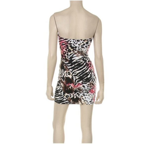 Pink Leopard Mini Dress/Tunic Top - Picture 3 of 3